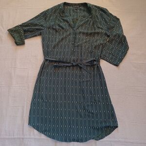 41 Hawthorn Diamond Pattern Belted Dress Women's Size Small